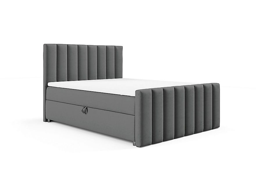 Best for Home Boxspringbett Trinity K-10 Boxspringbett mit Stauraum, Bonell günstig online kaufen
