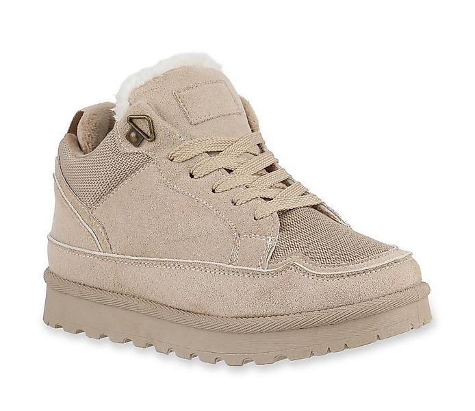 VAN HILL 841868 Sneaker Damen Warm Gefütterte Sneaker Low Bequeme Profil-So günstig online kaufen
