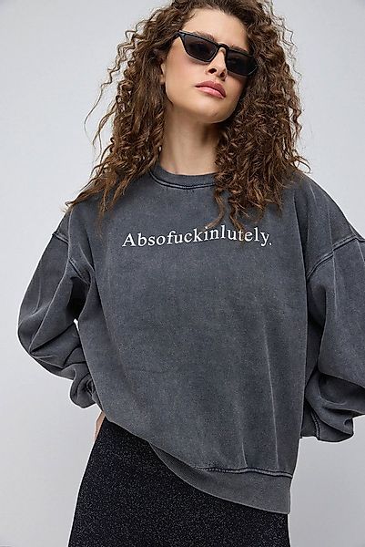 No Matter What Kapuzenpullover Oversize-Sweatshirt mit Rundhalsausschnitt günstig online kaufen