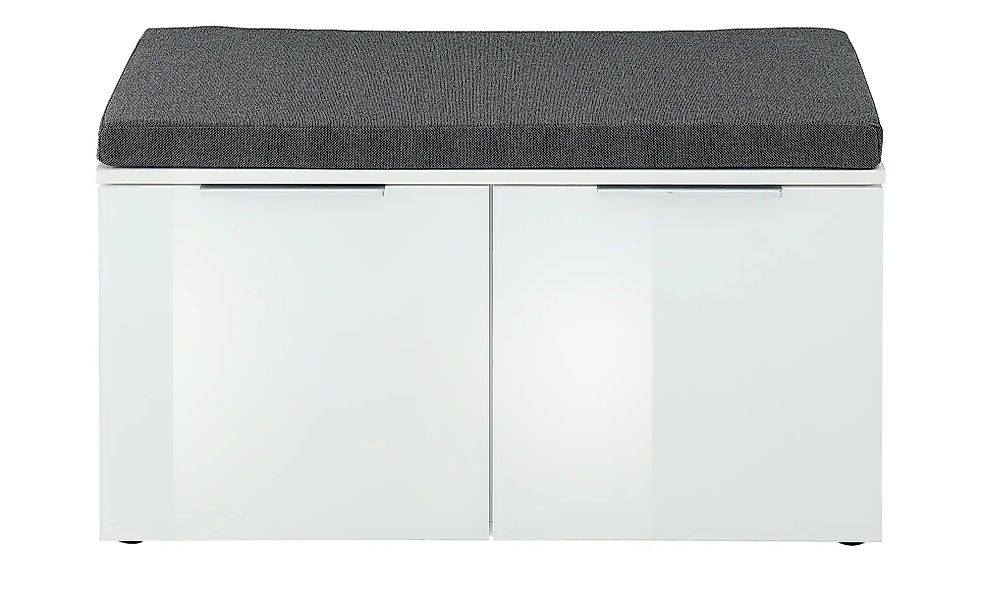 Garderobenbank  Vitreo Neo ¦ weiß ¦ Maße (cm): B: 90 H: 51 T: 41.0 Bänke > günstig online kaufen