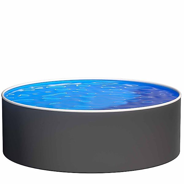Poolomio Rundpool Azuro Deluxe Stahlwandpool - günstig online kaufen