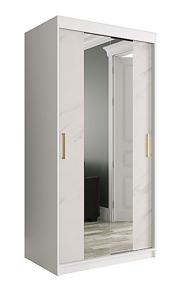 ABIKS MÖBEL Schwebetürenschrank MARMUR T1 Kleiderschrank, Schiebetürenschra günstig online kaufen