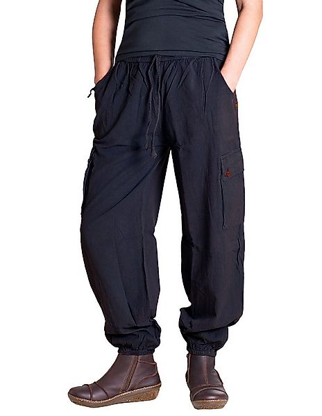 Vishes Cargohose Bequeme Unisex Freizeithose mit Gummibund und Taschen Alte günstig online kaufen