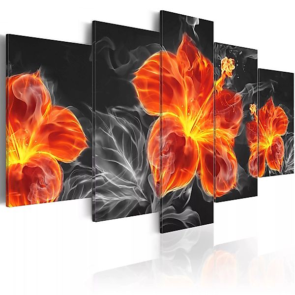 Wandbild - Fire Lily günstig online kaufen