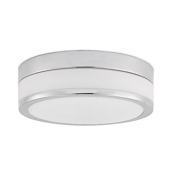 Lindby Deckenlampe Flavi 9620635 Spritzwassergeschützt Modern in Chrom aus günstig online kaufen