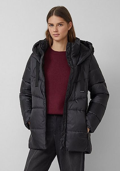 s.Oliver Winterjacke Outdoor-Jacke Steppjacke mit Stehkragen und Kapuze günstig online kaufen