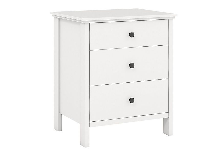COSTWAY Nachttisch (1-St), Nachtkommode, mit 3 Schubladen, 56x45x66 cm günstig online kaufen