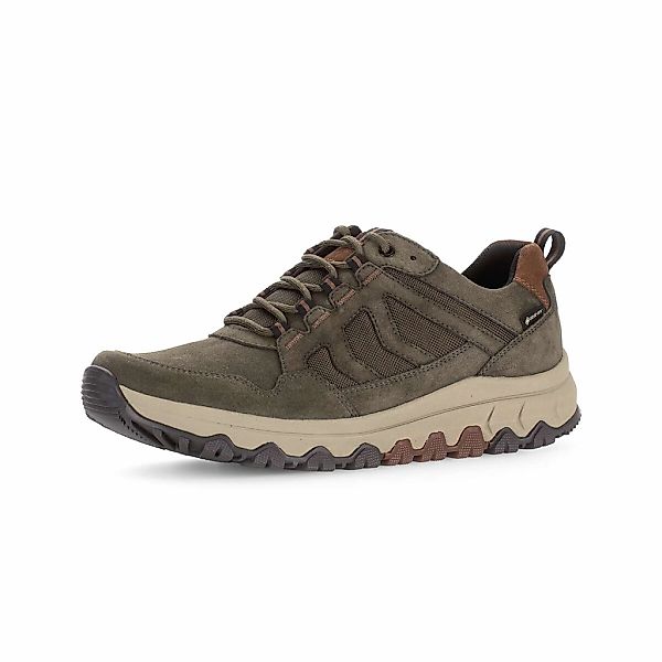 Gabor Sneaker "rollingsoft Sneaker low Materialmix Leder/Textil" günstig online kaufen