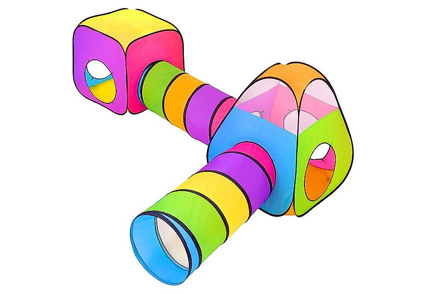 Grafner Spielzelt Spielzelt 4 in 1 Kinderzelt Babyzelt mit Krabbeltunnel (4 günstig online kaufen