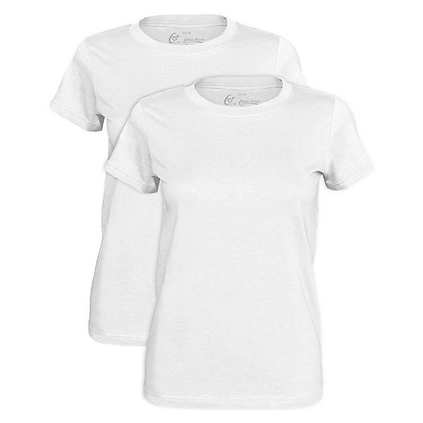 Cotton Prime® T-Shirt O-Neck - Tee (2-tlg) in trageangenehmer Baumwollquali günstig online kaufen