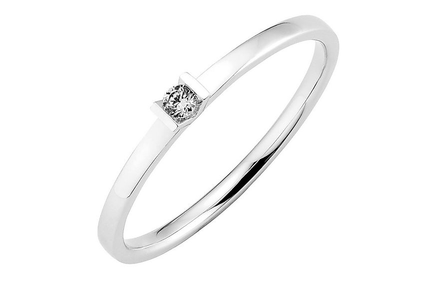 Orolino Fingerring 585 Gold mit Brillant 0,04ct. günstig online kaufen