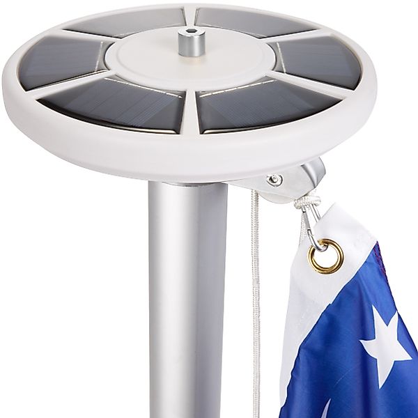 BRUBAKER LED Solarleuchte Fahnenmast Solar Licht günstig online kaufen