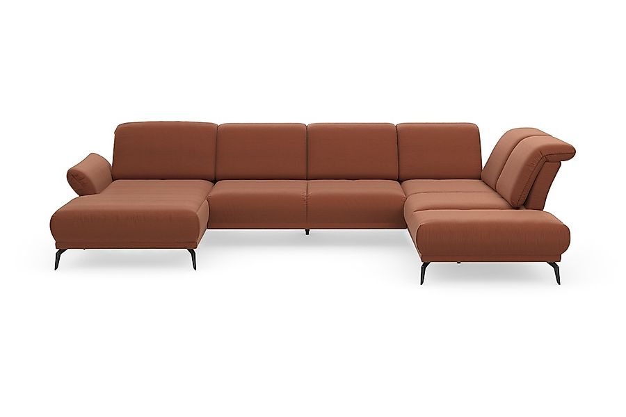 INOSIGN Wohnlandschaft »Coco U-Form«, Sitztiefen-, Arm- und Kopfteilverstel günstig online kaufen