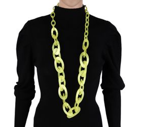 MIRROSI Lange Kette Damen Statement Halskette günstig online kaufen