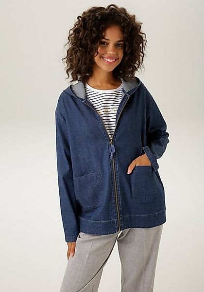 Aniston CASUAL Blouson mit Kapuze günstig online kaufen