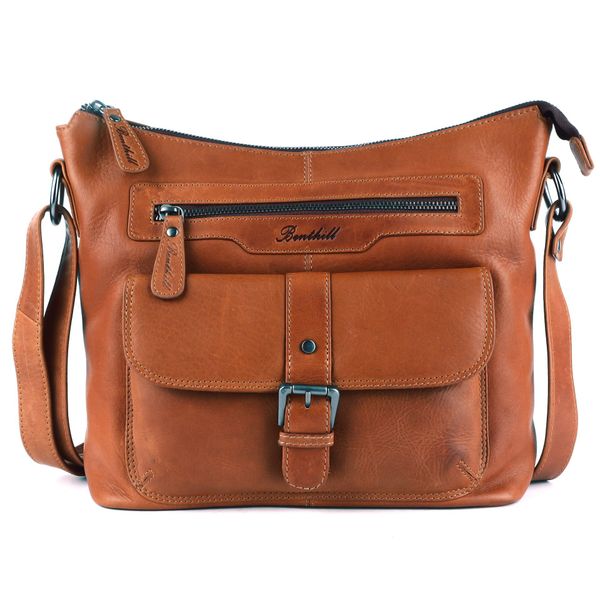 Benthill Handtasche Damen Echt Leder Umhängetasche günstig online kaufen