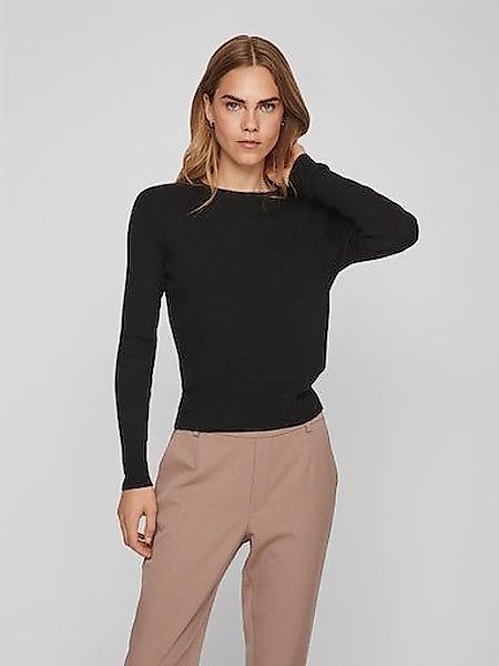 Vila Rundhalspullover VICOMFY O-NECK L/S KNIT günstig online kaufen