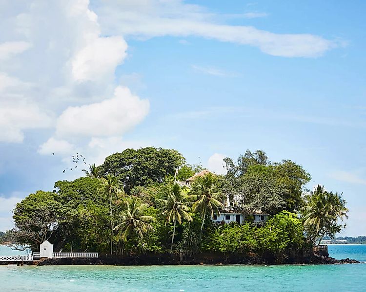 Fototapete "Inselparadies" 4,00x2,50 m / Glattvlies Perlmutt günstig online kaufen
