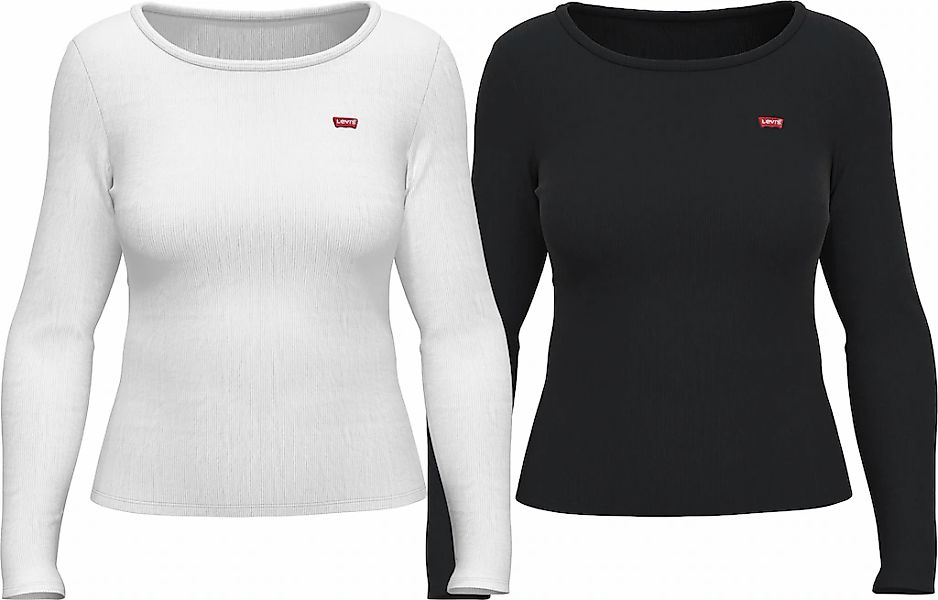 Levi's® Langarmshirt LS 2 Pack Tee günstig online kaufen