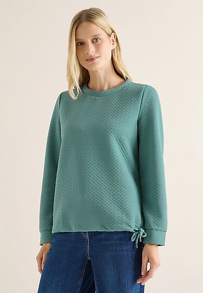 Cecil Sweatshirt, mit Tunnelzug am Saum günstig online kaufen