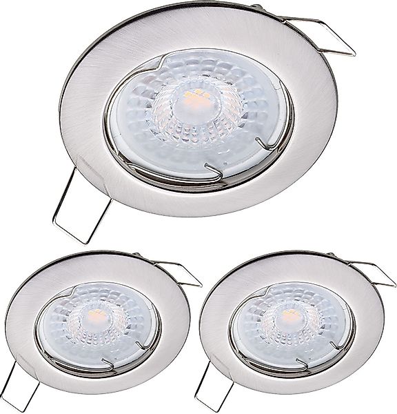Oktaplex lighting LED Einbaustrahler 3er Set günstig online kaufen