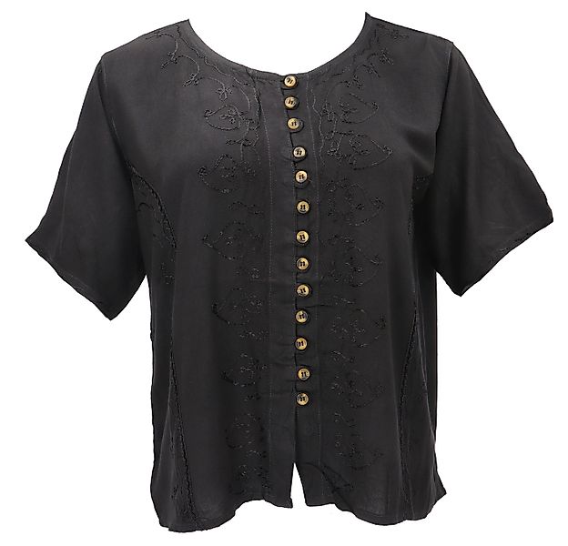 Guru-Shop Longbluse Kurzes Blusentop Boho chic, indische Hippie.. alternati günstig online kaufen