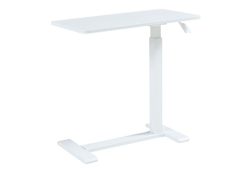 en.casa Laptoptisch, höhenverstellbar »Klirg« rollbar 66-92x68x36 cm Weiß günstig online kaufen