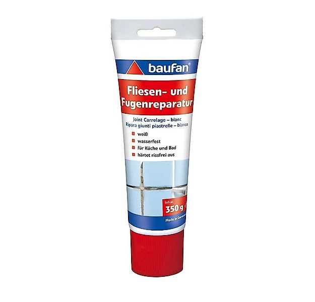baufan® Fugenmörtel Fliesen- & Fugenreparatur 350g Fugenmasse Fugen-Mörtel günstig online kaufen