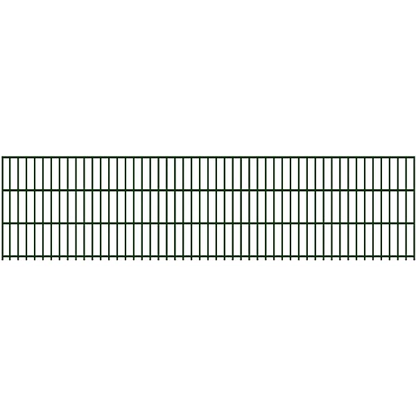 Fischer und Adamek Gartenzaun Doppelstabmattenzaun Element, (Höhe: 630 mm, günstig online kaufen