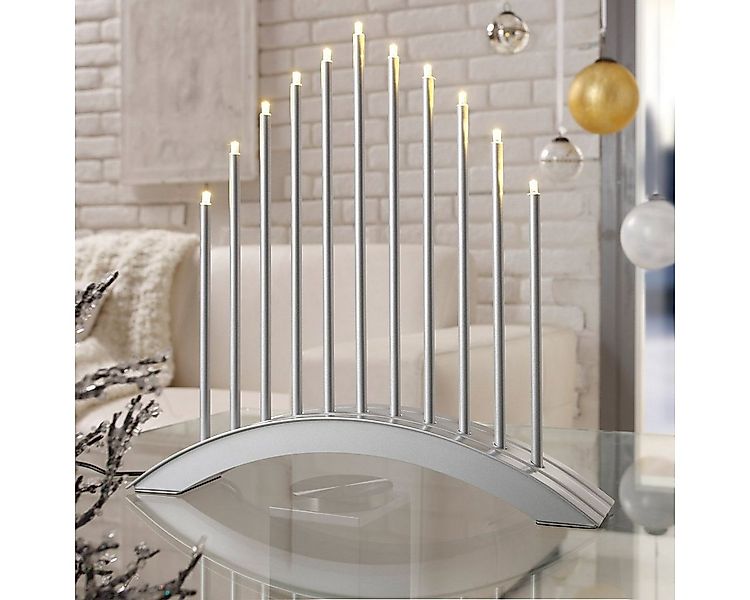 MeLiTec Fensterleuchter SL19-1, LED wechselbar, warmweiß, LED, Lichterbogen günstig online kaufen