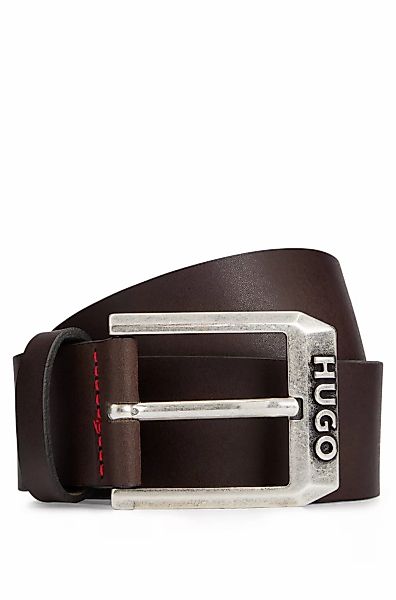HUGO Ledergürtel "Gelio Sz40", mit Markenlabel von HUGO günstig online kaufen
