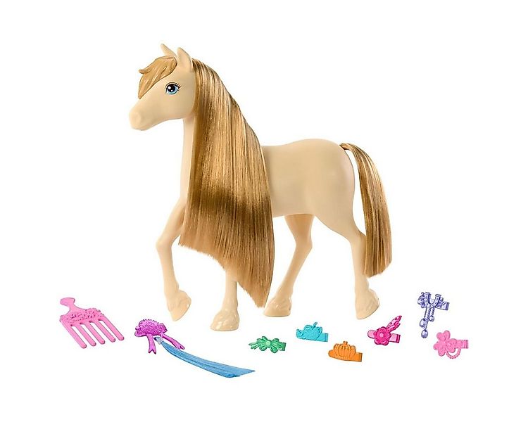 Mattel® Stehpuppe Mattel HXJ36 - Barbie - Pferd und Zubehör günstig online kaufen