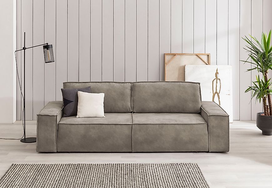 Home affaire 3-Sitzer SHERWOOD Schlafsofa (257cm) günstig online kaufen