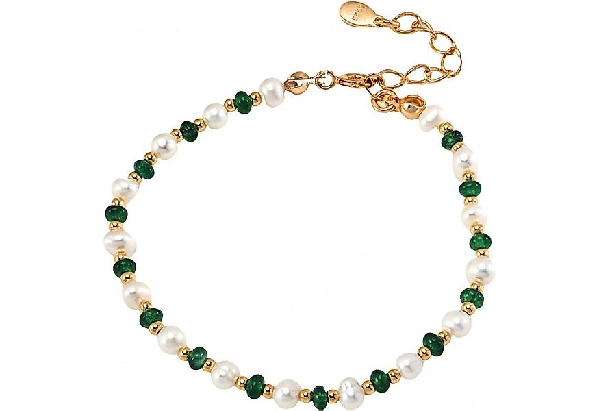 Jumpeak Silberarmband Damenarmband, Perlenarmband, Edelsteinarmband, Damena günstig online kaufen