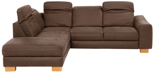 Home affaire Ecksofa "Dundee L-Form" wahlweise mit Kopfteilverstellung und günstig online kaufen