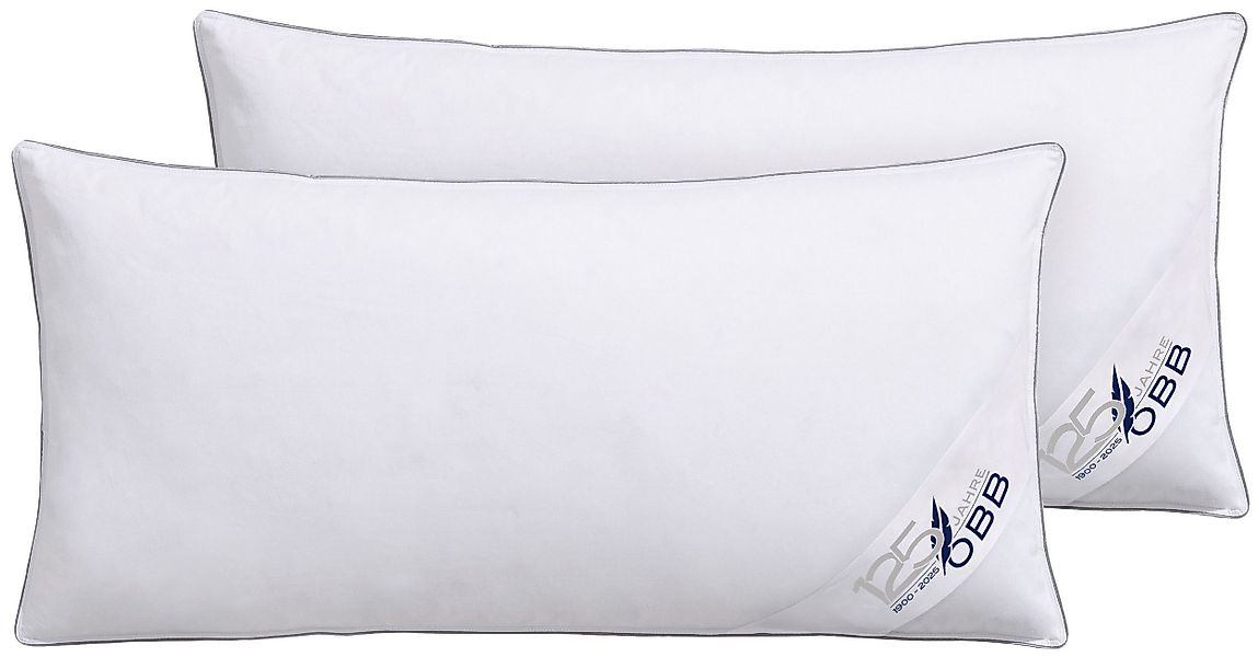 OBB Federkopfkissen »Edition 125 Jahre OBB«, Füllung: 90%Federn, 10% Daunen günstig online kaufen