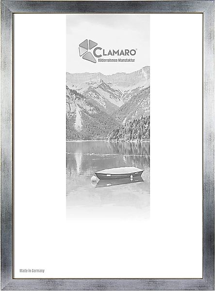 Clamaro Bilderrahmen Bilderrahmen Silber Gebürstet CLAMARO günstig online kaufen