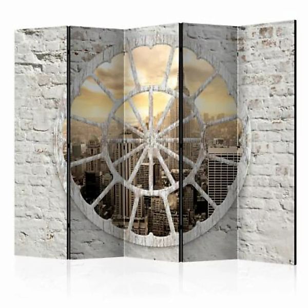 artgeist Paravent New York: A View through the Window II [Room Dividers] me günstig online kaufen