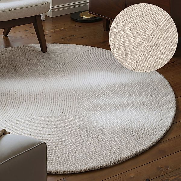 HANSE Home Wollteppich »Eleni«, rechteckig, 18 mm Höhe, Handgetuftet, Wolle günstig online kaufen