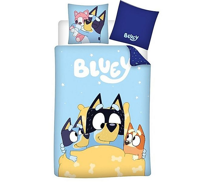 Bluey Bettwäsche Bluey und Bingo Kinder Bettwäsche 2tlg. Set, Deckenbezug 1 günstig online kaufen