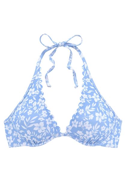 Vivance Bügel-Bikini-Top Leni, mit gelaserter Wellenkante günstig online kaufen