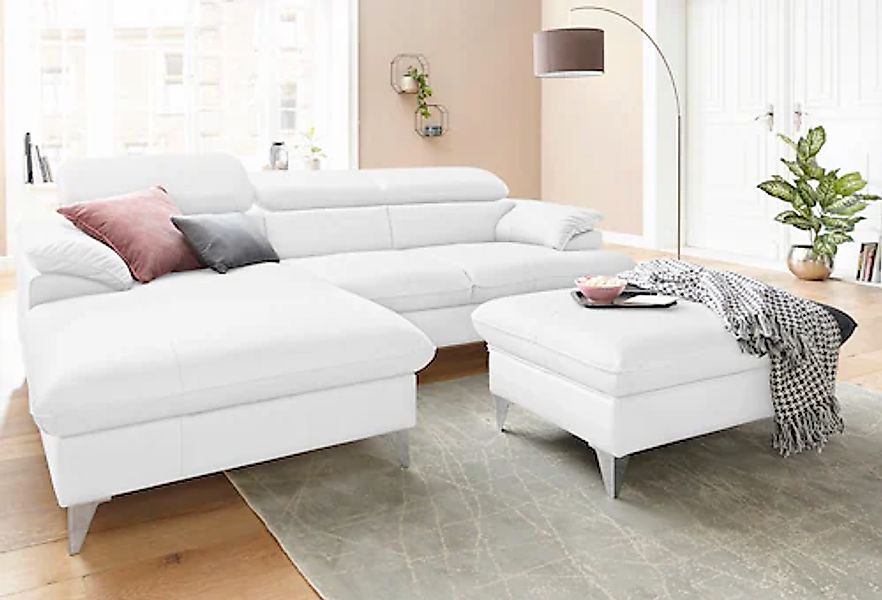 COTTA Polstergarnitur »Caluso L-Form«, (2 tlg.), Set bestehend aus: Ecksofa günstig online kaufen