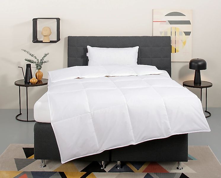 OTTO home Daunenbettdecke + Kopfkissen "Cyra Set, Bettdecke 135x200 & 155x2 günstig online kaufen