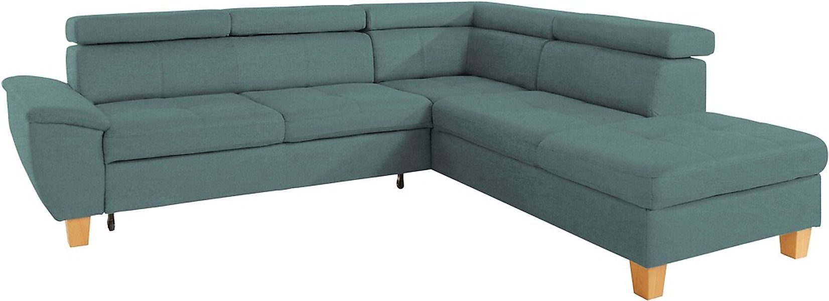exxpo - sofa fashion Ecksofa »Enya, aufwendige Detailverarbeitung, hoher Si günstig online kaufen