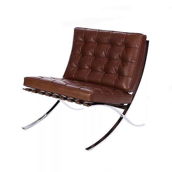 Knoll International - Special Edition Barcelona® Relax Sessel - braun/Geste günstig online kaufen