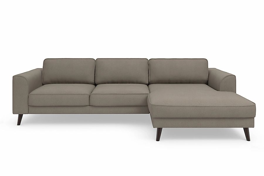 TRENDMANUFAKTUR Ecksofa "Lumber Jack, elegantes Designsofa, zeitlos modern, günstig online kaufen