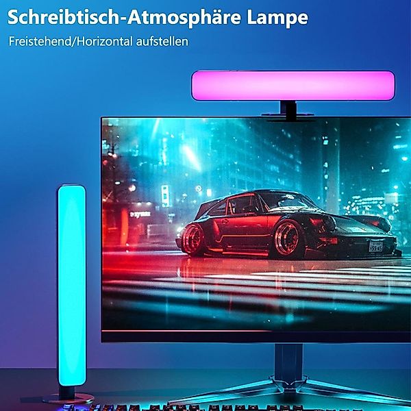 MUPOO LED-Streifen RGB LED-Lichtleiste 1/2er,LED Stripe günstig online kaufen
