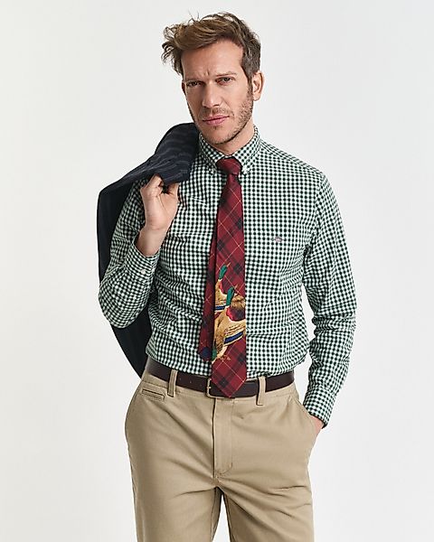 Gant Langarmhemd REG POPLIN GINGHAM SHIRT günstig online kaufen