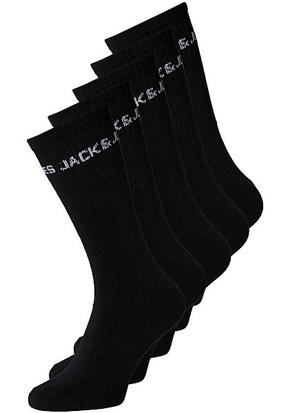 Jack & Jones Tennissocken JACBASIC LOGO TENNIS SOCK 5 PACK NOOS (Packung, 5 günstig online kaufen
