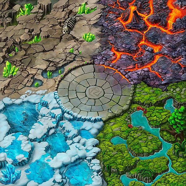 SkippiDoo Kinderteppich Spielteppich Kinderteppich Fantasy World günstig online kaufen